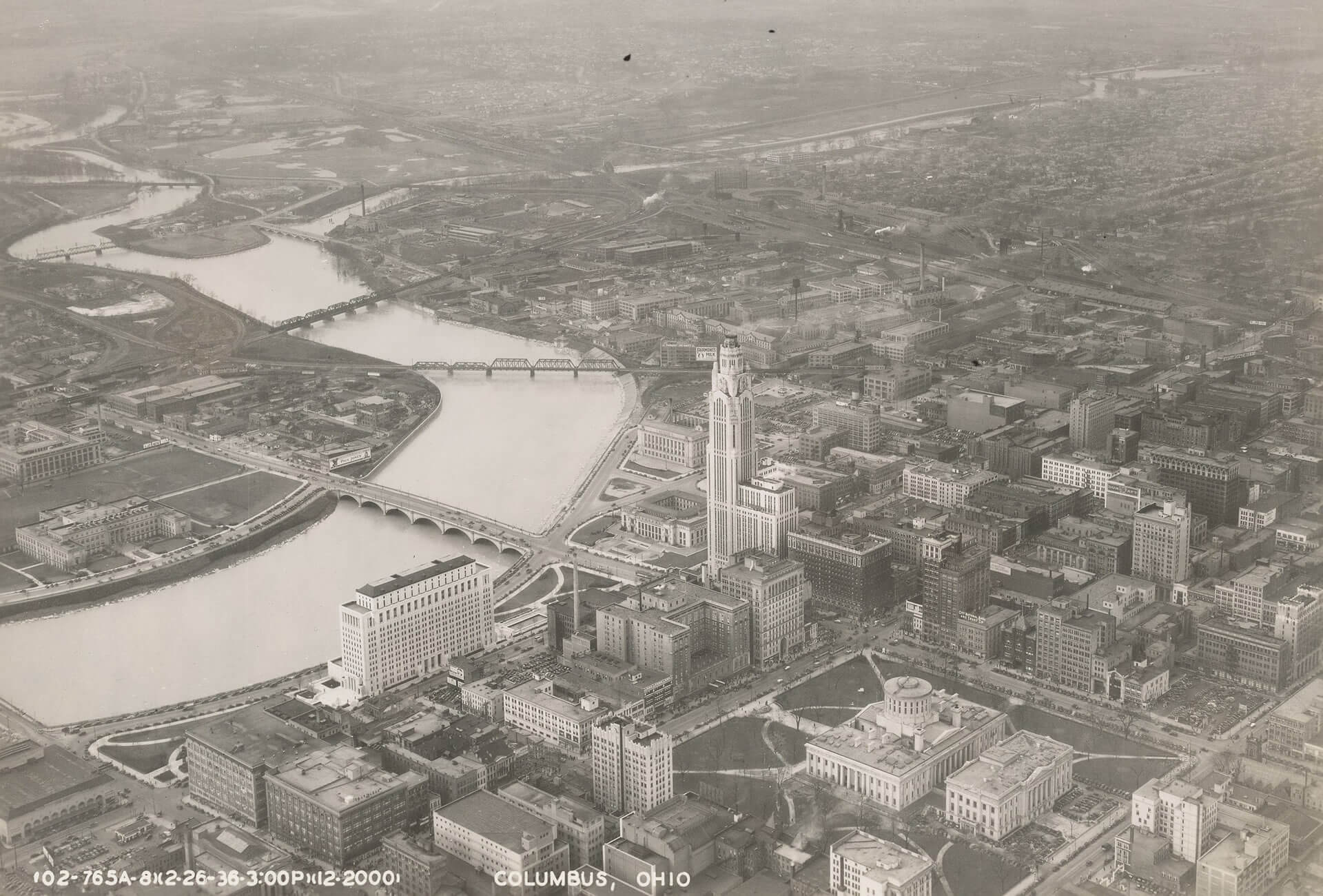 Columbus in 1936